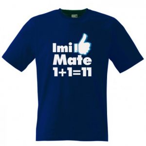 Tricou personalizat Imi place mate