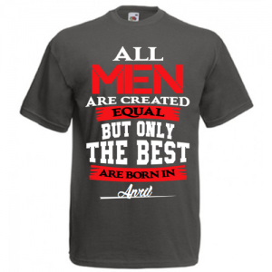 Tricou personalizat The best men